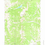 United States Geological Survey Wyoming Peak, WY (1980, 24000-Scale) digital map
