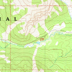United States Geological Survey Wyoming Peak, WY (1980, 24000-Scale) digital map