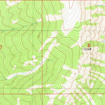 United States Geological Survey Wyoming Peak, WY (1980, 24000-Scale) digital map