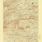 United States Geological Survey Wytheville, VA-NC (1892, 125000-Scale) digital map