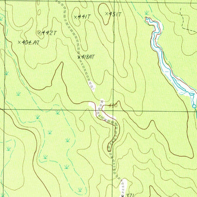 United States Geological Survey Wytopitlock, ME (1988, 24000-Scale) digital map