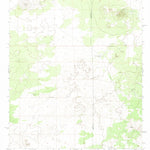 United States Geological Survey X-7 Ranch, NM (1972, 24000-Scale) digital map
