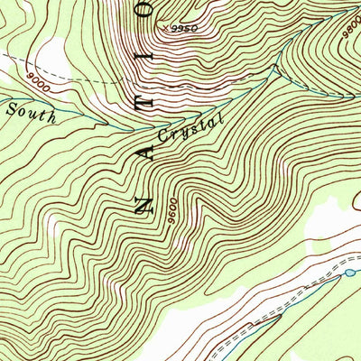 United States Geological Survey X Lazy F Ranch, CO (1957, 24000-Scale) digital map