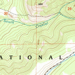 United States Geological Survey X Lazy F Ranch, CO (2001, 24000-Scale) digital map