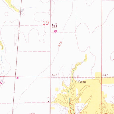 United States Geological Survey Xenia, IL (1968, 24000-Scale) digital map