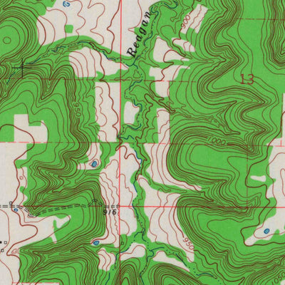 United States Geological Survey Xenia, KS (1966, 24000-Scale) digital map