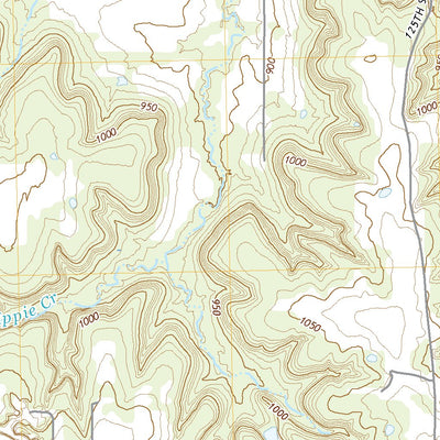 United States Geological Survey Xenia, KS (2022, 24000-Scale) digital map