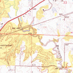 United States Geological Survey Xenia NE, IL (1968, 24000-Scale) digital map