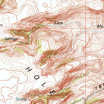 United States Geological Survey Y B O Canyon, WY (1990, 24000-Scale) digital map
