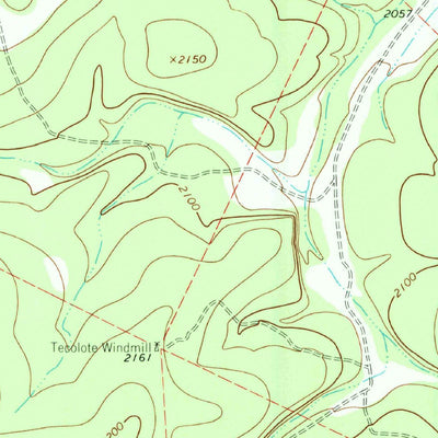 United States Geological Survey Y O Ranch, TX (1963, 24000-Scale) digital map