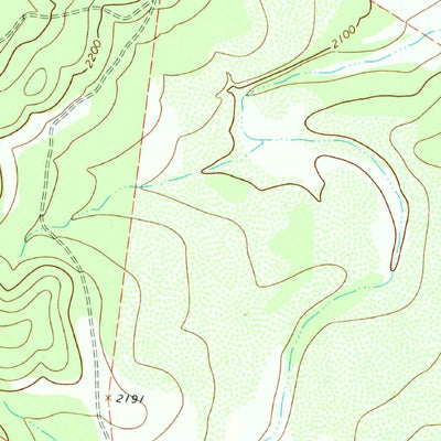 United States Geological Survey Y O Ranch, TX (1963, 24000-Scale) digital map