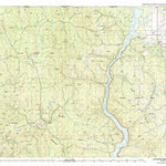 United States Geological Survey Yaak River, MT (1979, 100000-Scale) digital map