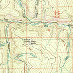 United States Geological Survey Yaak River, MT (1979, 100000-Scale) digital map