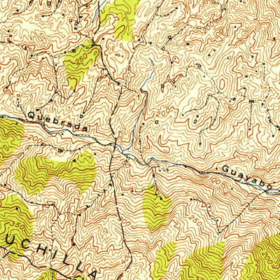 Yabucoa, PR (1952, 30000-Scale) Map by United States Geological Survey ...