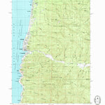 United States Geological Survey Yachats, OR (1984, 24000-Scale) digital map