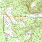 United States Geological Survey Yacolt, WA (1971, 24000-Scale) digital map