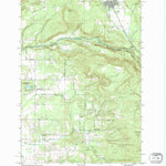 United States Geological Survey Yacolt, WA (1990, 24000-Scale) digital map