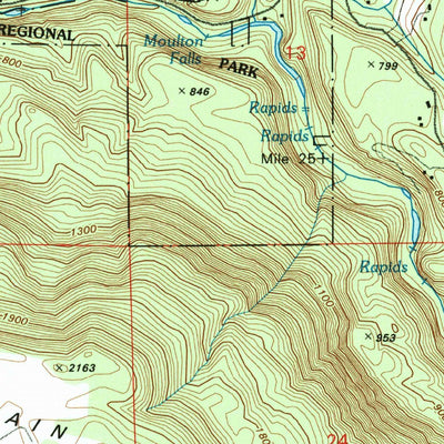 United States Geological Survey Yacolt, WA (1990, 24000-Scale) digital map