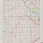United States Geological Survey Yaggy, KS (1960, 24000-Scale) digital map