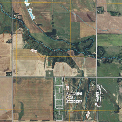 United States Geological Survey Yaggy, KS (2009, 24000-Scale) digital map