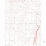 United States Geological Survey Yahoo Creek, ID (1980, 24000-Scale) digital map