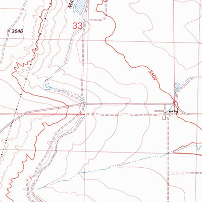 United States Geological Survey Yahoo Creek, ID (1980, 24000-Scale) digital map