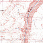 United States Geological Survey Yahoo Creek, ID (1980, 24000-Scale) digital map