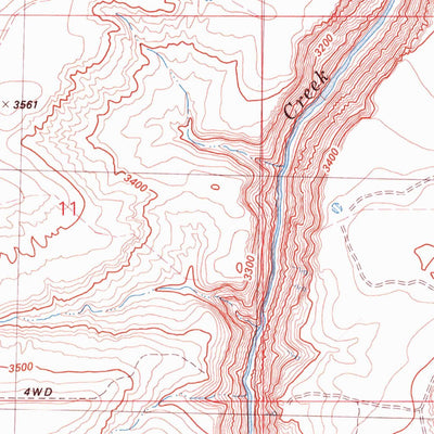 United States Geological Survey Yahoo Creek, ID (1980, 24000-Scale) digital map