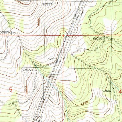 United States Geological Survey Yainax Butte, OR (1988, 24000-Scale) digital map