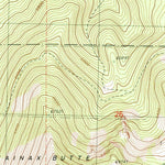 United States Geological Survey Yainax Butte, OR (1988, 24000-Scale) digital map