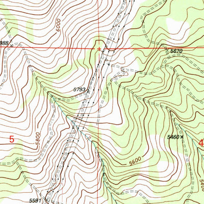 United States Geological Survey Yainax Butte, OR (1998, 24000-Scale) digital map