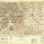 United States Geological Survey Yakima, WA (1950, 250000-Scale) digital map