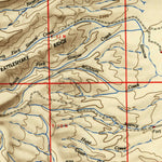 United States Geological Survey Yakima, WA (1950, 250000-Scale) digital map