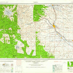 United States Geological Survey Yakima, WA (1961, 250000-Scale) digital map