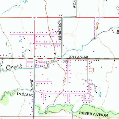 United States Geological Survey Yakima West, WA (1958, 24000-Scale) digital map