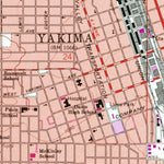 United States Geological Survey Yakima West, WA (1958, 24000-Scale) digital map