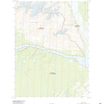 United States Geological Survey Yakutat A-1 NW, AK (2021, 25000-Scale) digital map