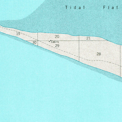 United States Geological Survey Yakutat A-2, AK (1959, 63360-Scale) digital map