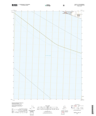 United States Geological Survey Yakutat A-2 SW, AK (2021, 25000-Scale) digital map