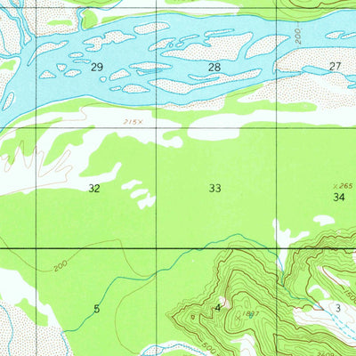 United States Geological Survey Yakutat B-1, AK (1959, 63360-Scale) digital map