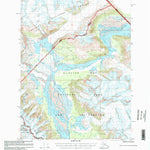 United States Geological Survey Yakutat B-1, AK (1997, 63360-Scale) digital map