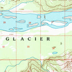 United States Geological Survey Yakutat B-1, AK (1997, 63360-Scale) digital map