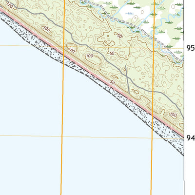United States Geological Survey Yakutat B-5 NW, AK (2021, 25000-Scale) digital map