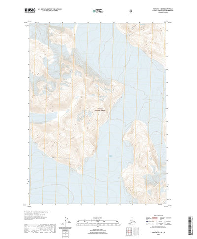 United States Geological Survey Yakutat C-2 SE, AK (2021, 25000-Scale) digital map