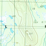 United States Geological Survey Yakutat C-4 SE, AK (1987, 25000-Scale) digital map