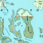 United States Geological Survey Yakutat C-5, AK (1996, 63360-Scale) digital map