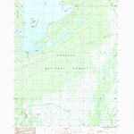 United States Geological Survey Yakutat C-5 SE, AK (1987, 25000-Scale) digital map