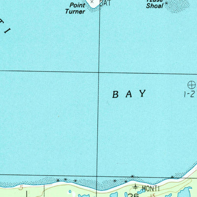 United States Geological Survey Yakutat C-5 SW, AK (1987, 25000-Scale) digital map