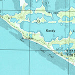 United States Geological Survey Yakutat C-5 SW, AK (1987, 25000-Scale) digital map