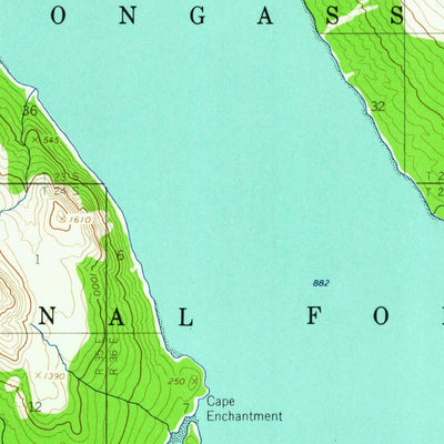 United States Geological Survey Yakutat D-4, AK (1959, 63360-Scale) digital map